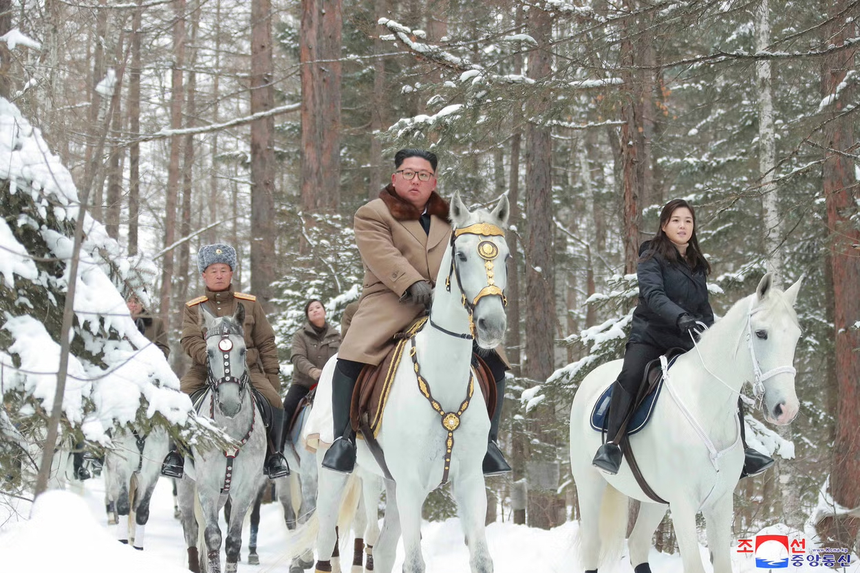 KJU on Horseback