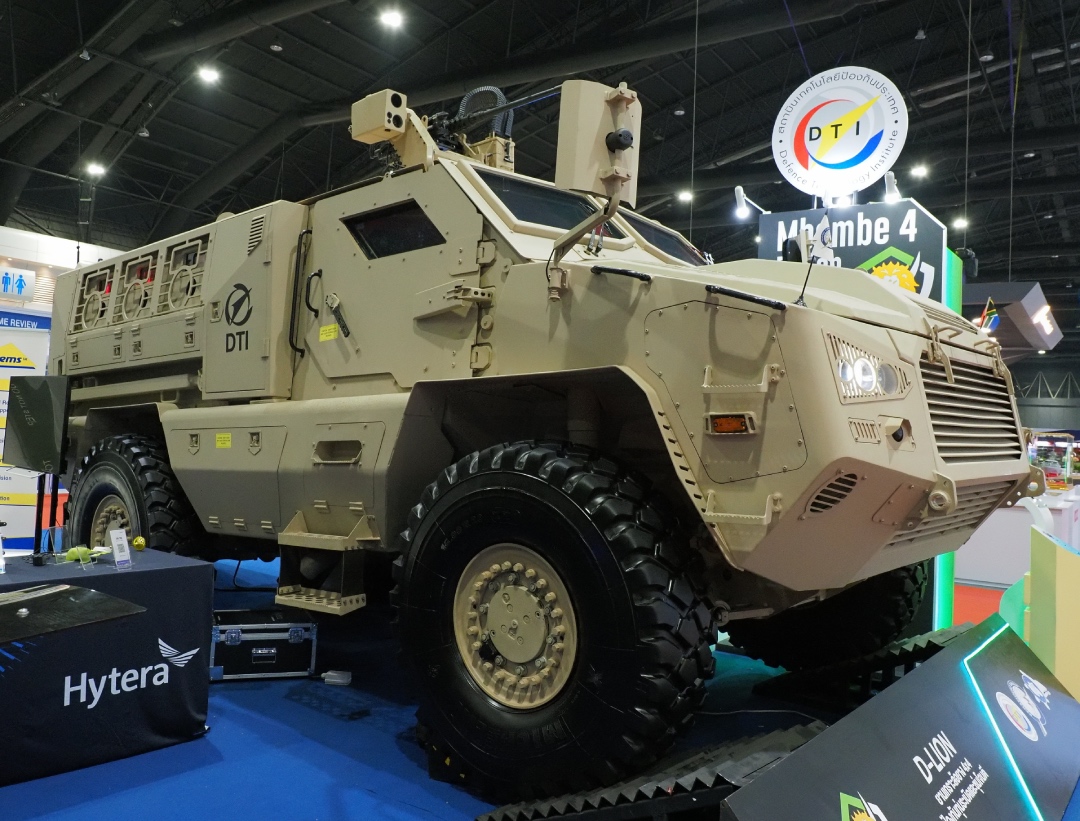 Lion 4x4 MRAP vehicle