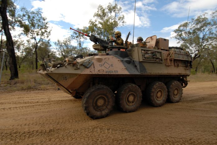 Australian Army new wheeled Combat Reconnaissance Vehicles