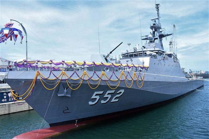 2nd-Krabi-class-OPV-launched-for-Royal-Thai-Navy