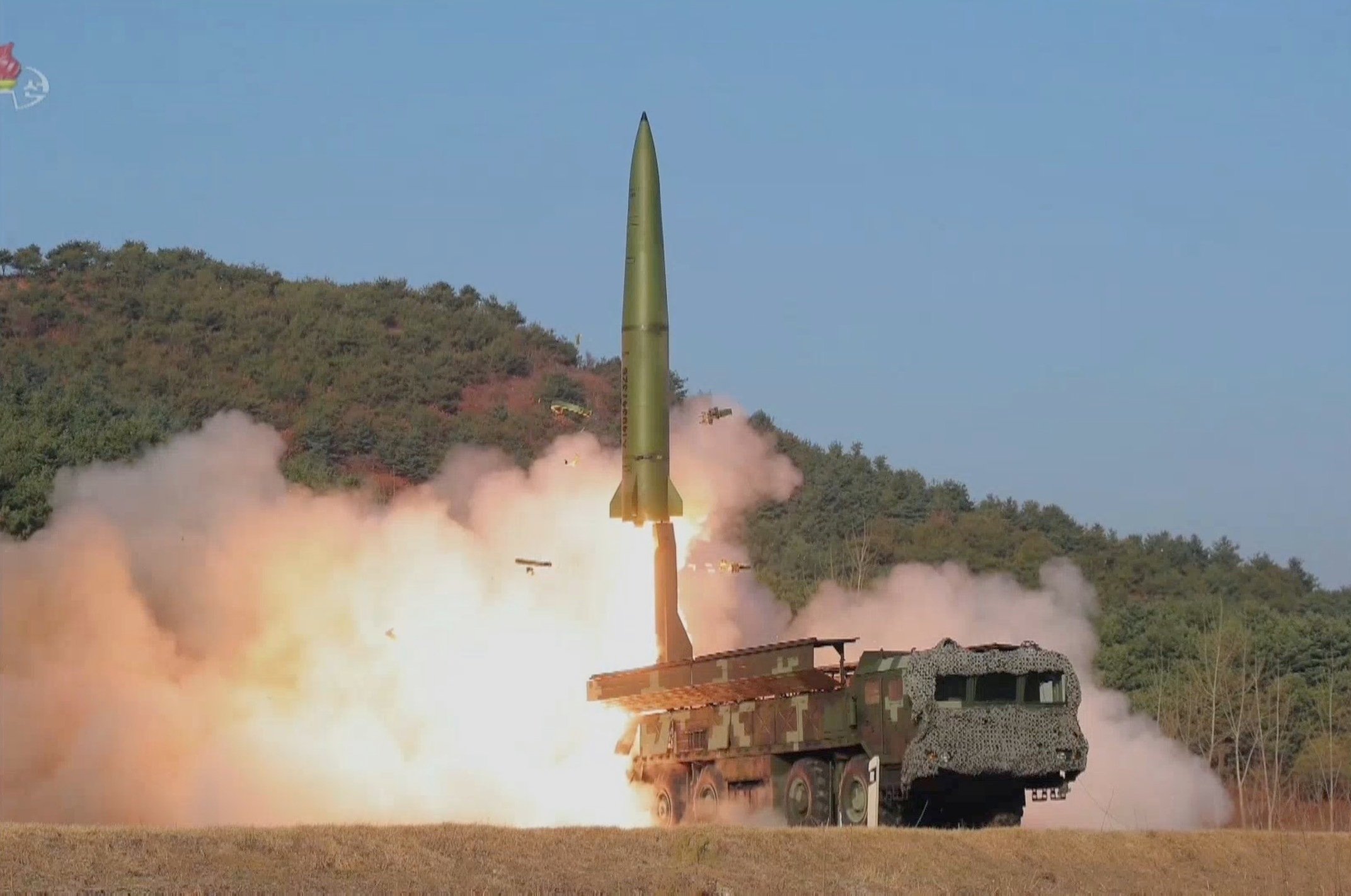 North Korean KN23-SRBM test