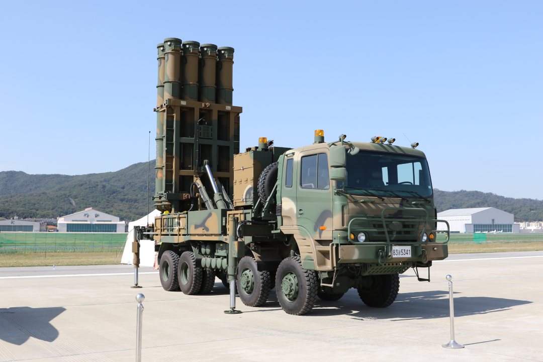 KM-SAM medium-range air defence system