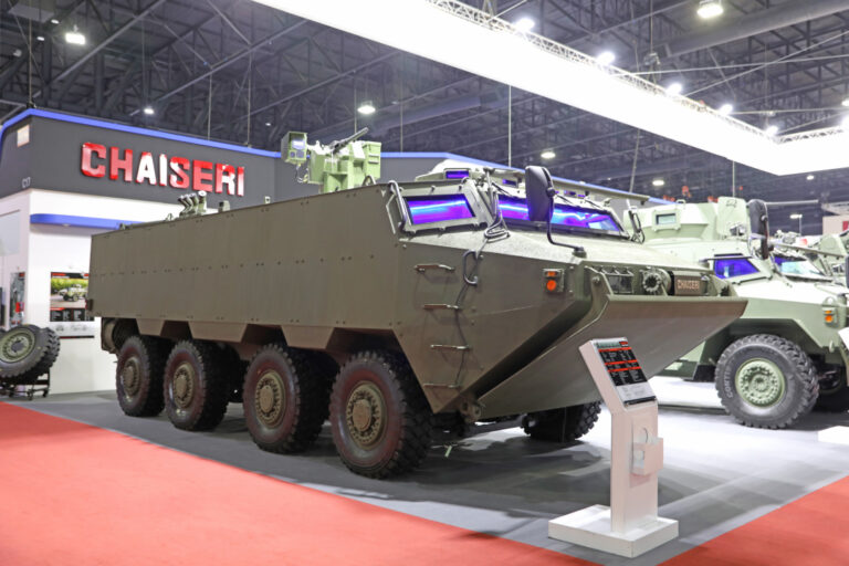 Chaiseri Unveils New 8x8 Amphibious Vehicle for RTMC - Asian Military ...