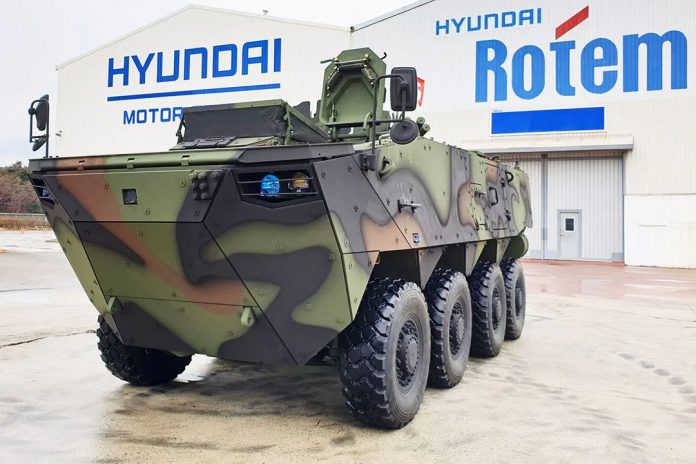 K808 wheeled armored vehicle