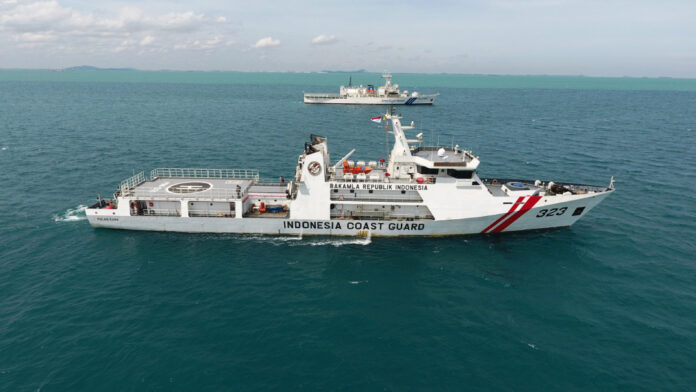 The Indonesian Offshore Patrol Vessel KN Pulau Dana