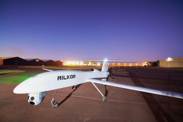 Milkor 380 UAV Development On Show At D&S - Asian Military Review