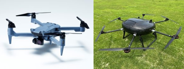 Small aerial photography drone 