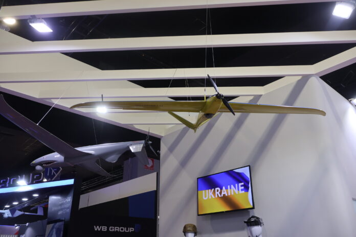 Ukraine UAVs Shark (left) and Mini Shark (right)