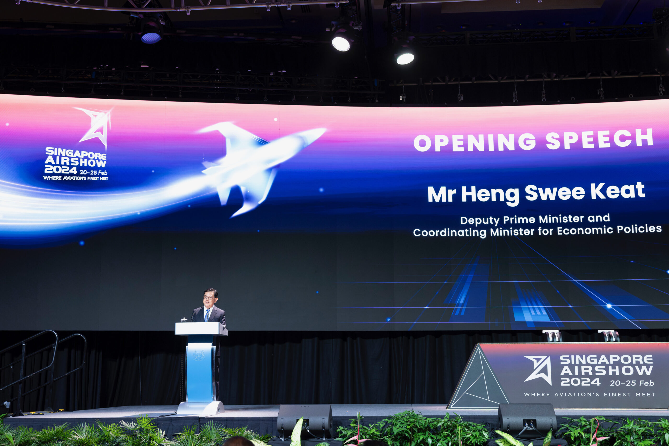 Singapore Airshow 2024 Official Opening Ceremony Asian Military Review